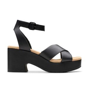 Clarks Womens Nerisa Pearl Black Shoes (NWT)